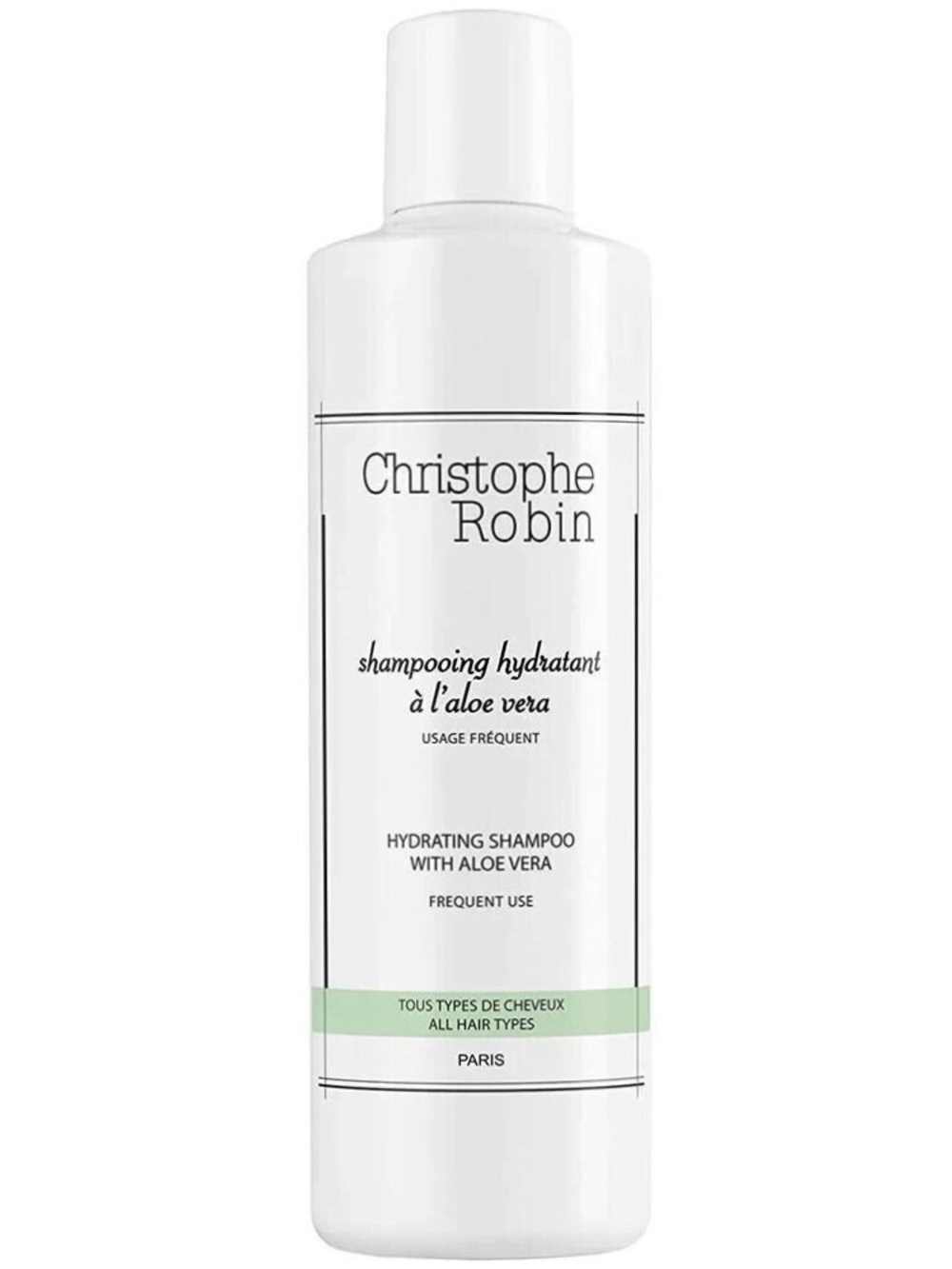 Christophe Robin Hydrating Shampoo with Aloe Vera 8.33oz